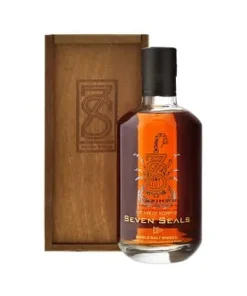 Seven Seals Whisky The Age of Scorpio Limited Release in Holzkiste 50cl
