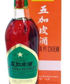 3er Pack – WU CHIA PI CHIEW (3x 500ml) Spirituose mit Kräuterauszügen 54% vol. GOLDEN STAR Brand
