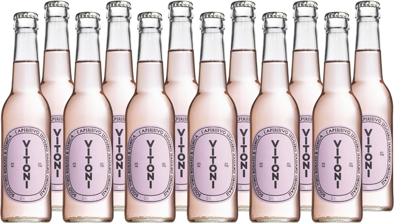 12x VITONI Spritz Rosé – Aperitivo Ready to Drink – Bild 2