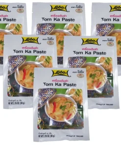 6er Pack LOBO Tom Ka Würzpaste Thai Style (6x 50g) | Tom Kha Paste