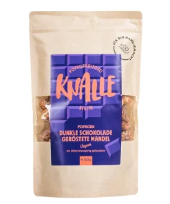 Popkorn mit dunkler Schokolade & gerösteten Mandeln