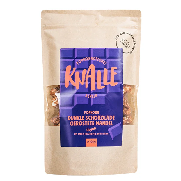 Popkorn mit dunkler Schokolade & gerösteten Mandeln – Bild 2