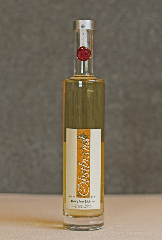 Obstbrand aus Äpfel und Birnen 40 % vol – Bild 3
