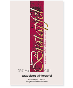 Bratapfel-Spirituose 30 % vol