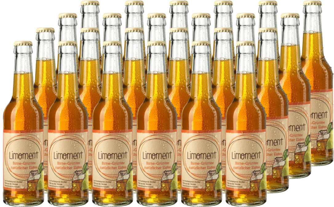 Box of 24 Limoment pear green tea – iced tea