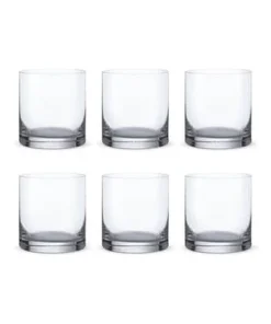 Bohemia Crystal Glass Barline O.F. Whiskyglas 28cl, 6er-Set
