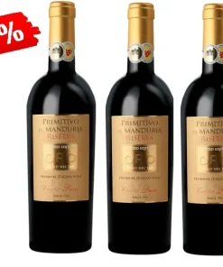 Angebot 3X Primitivo di Manduria Riserva ORO DOC limitiert 2020