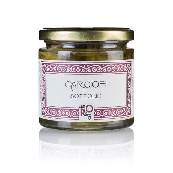 Carciofi sott´olio – Artischocken in Sonnenblumenöl, Amerigo, 210 g