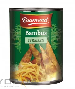 [ 540g / 300g ATG ] DIAMOND Bambussprossen, Streifen / Bambus Streifen