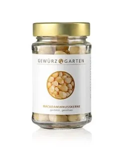 Gewürzgarten Macadamia-Nüsse, ganz, geröstet, gesalzen, 110 g