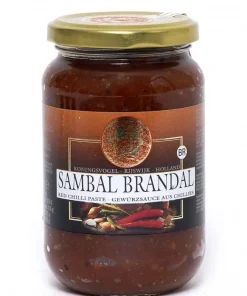 SPAREN [ 375g ] KONINGSVOGEL Sambal Brandal /Sehr scharfe Sauce / Very Spicy Sauce