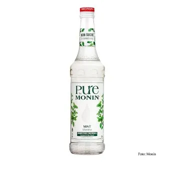 Monin PURE – Mint (Minze), ungesüßt, 1:25, 700 ml