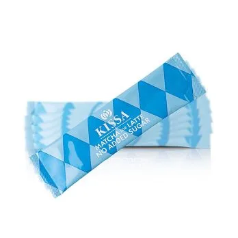 KISSA – Matcha for Latte NO SUGAR ADD., Tee Mix Sticks, BIO, 60 g, 6 x 10g