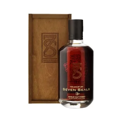 Seven Seals Whisky The Age of Leo Limited Release in Holzkiste 50cl – Bild 2