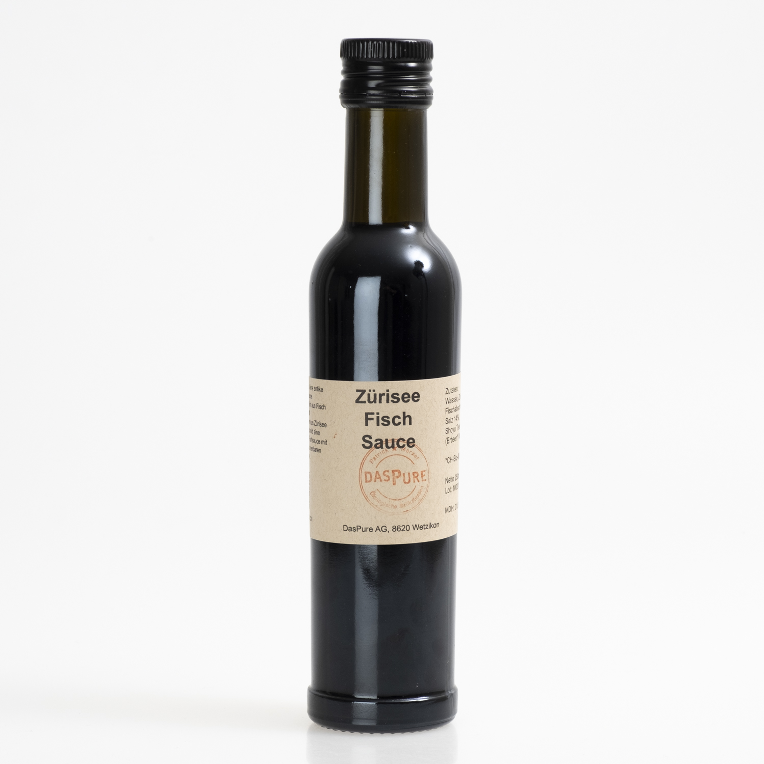 Zürisee Fischsauce Das Pure 250ml, Schweiz – Bild 2
