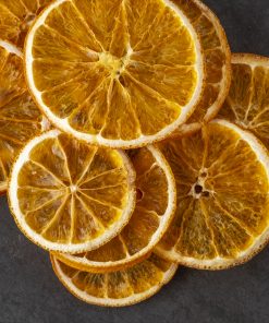 orange slices, dried, natural
