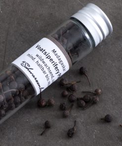 Madagascar Voatsiperifery pepper wild in glass tube 18g