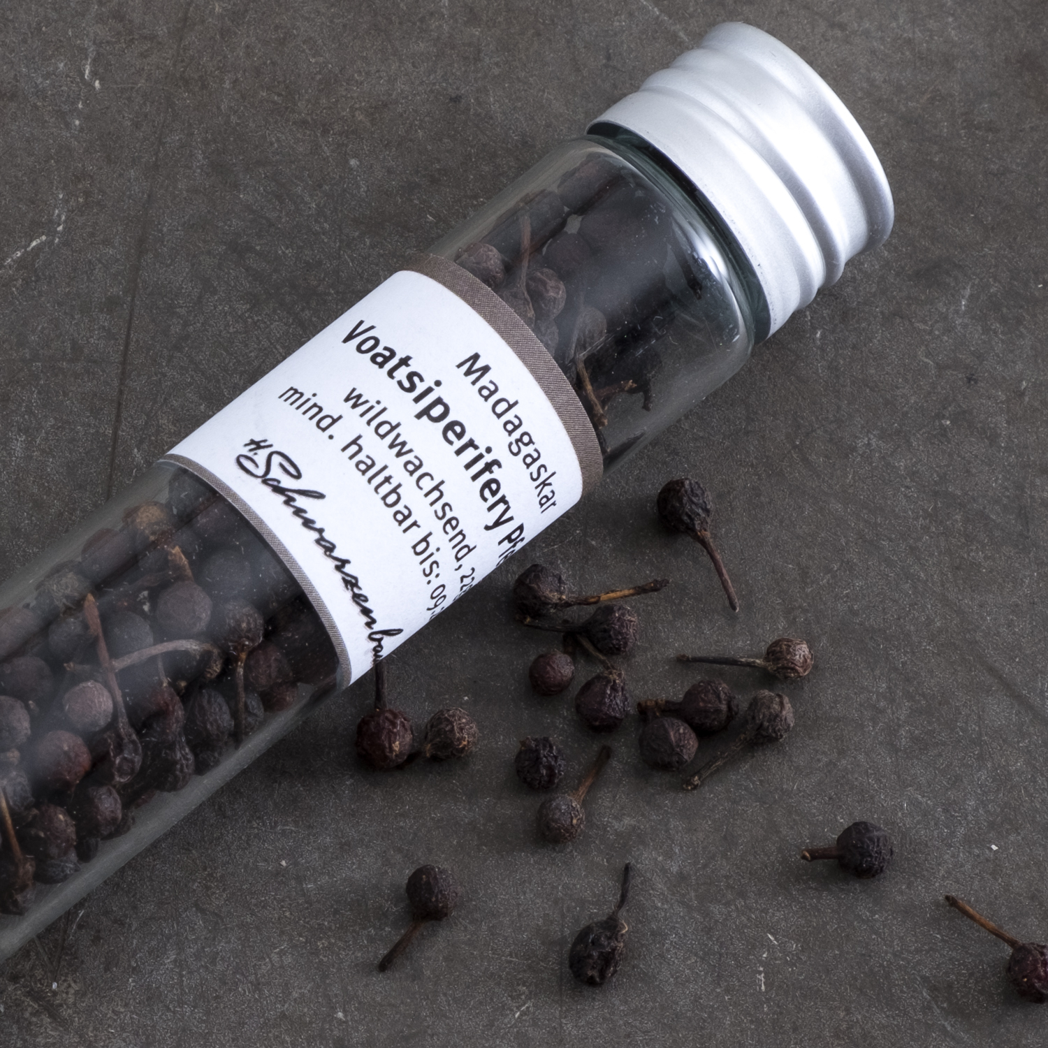 Madagascar Voatsiperifery pepper wild in glass tube 18g