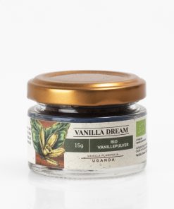 Vanillepulver rein Uganda bio 15g