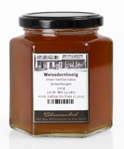 Weissdornhonig Siebenbürgen bio 500g
