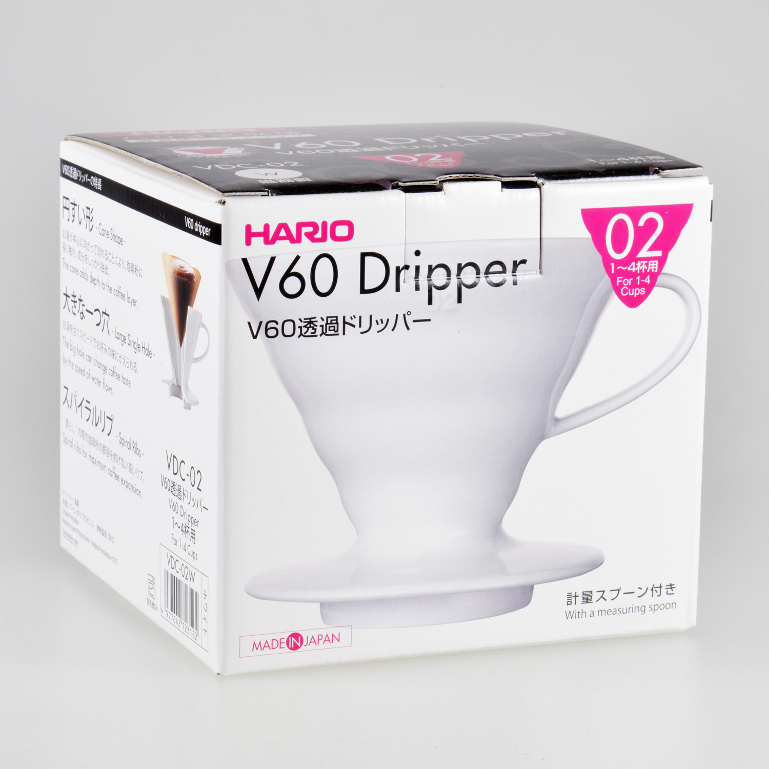 Kaffee-Filter aus Keramik für 1-4 Tassen Hario – Bild 3