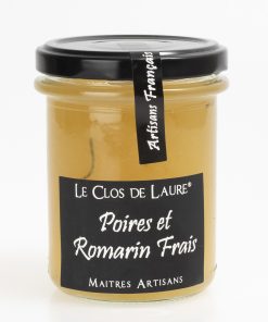 Pear jam “Poires et Romarin Frais” 220g