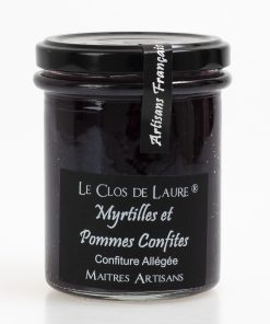Konfitüre “Myrtilles et Pommes Confites” 220g