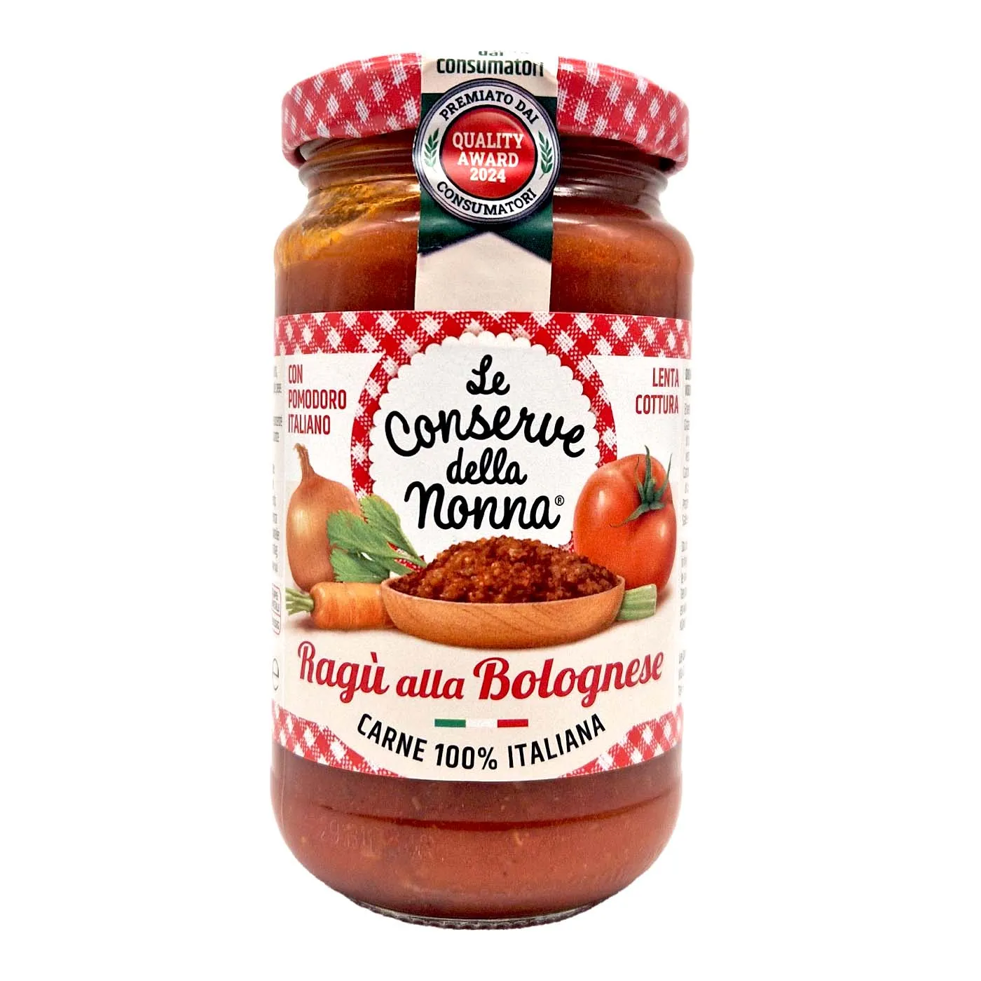 LE CONSERVE DELLA NONNA Ragù di carne – Tomatensauce Bolognese – 0,190kg – Bild 2