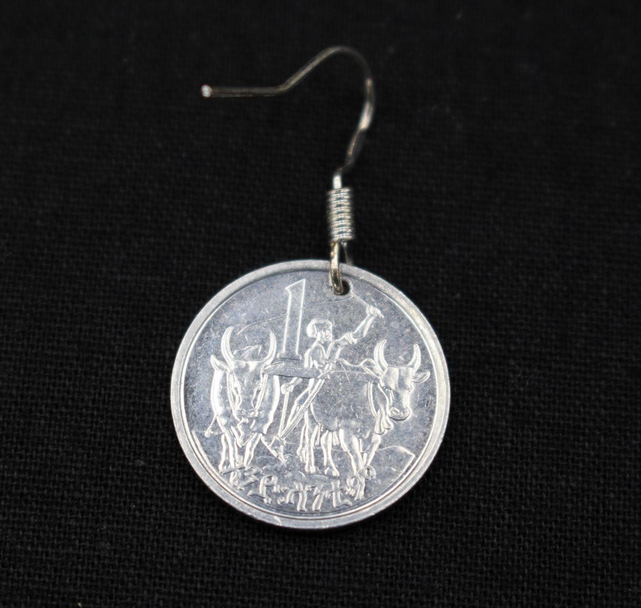 Ohrring – 1 Äthiopische Centimes