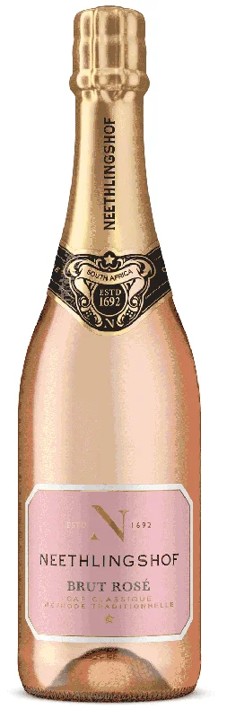 Neethlingshof Cap Classique Brut Rosé n/v – Sparkling wine – Bild 2