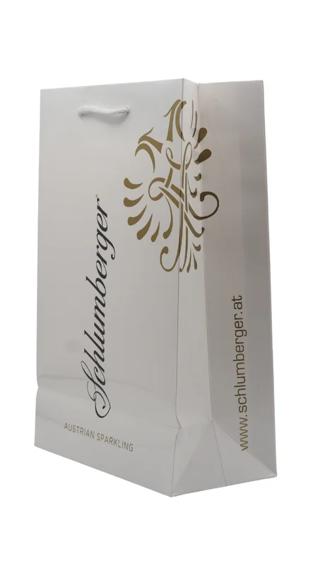 Schlumberger Papiertragetasche 2x 0,75L