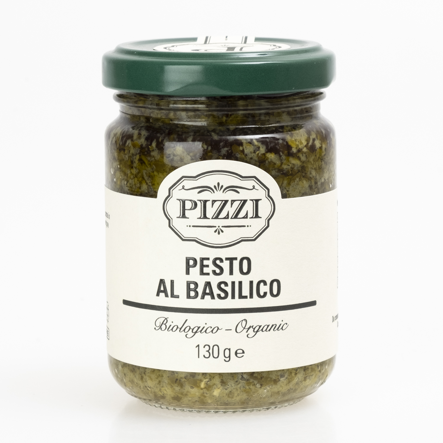 Pesto Basilico bio, Pizzi 130g