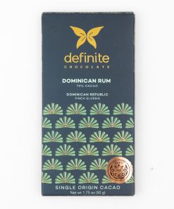 Definite with Dominican rum 75%, 50g
