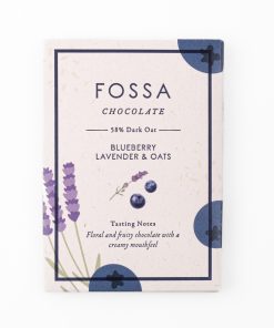 Fossa Blaubeeren, Lavendel & Hafermilch 58%, 50g
