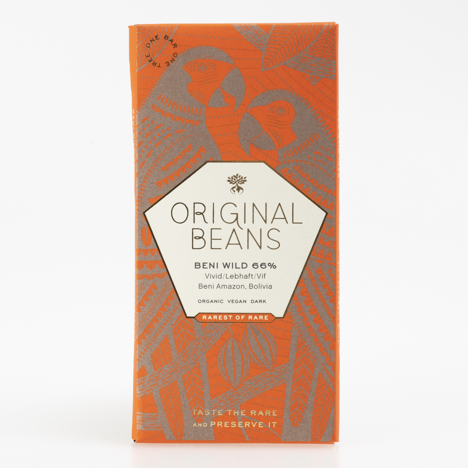 Original Beans Beni Wild Bolivia 66% organic, 70g – Bild 2