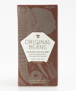 Original Beans Udzungwa Nibs Tansania 70% bio, 70g