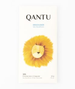 Qantu Argousier 38% white with Sea Buckthorn 50g