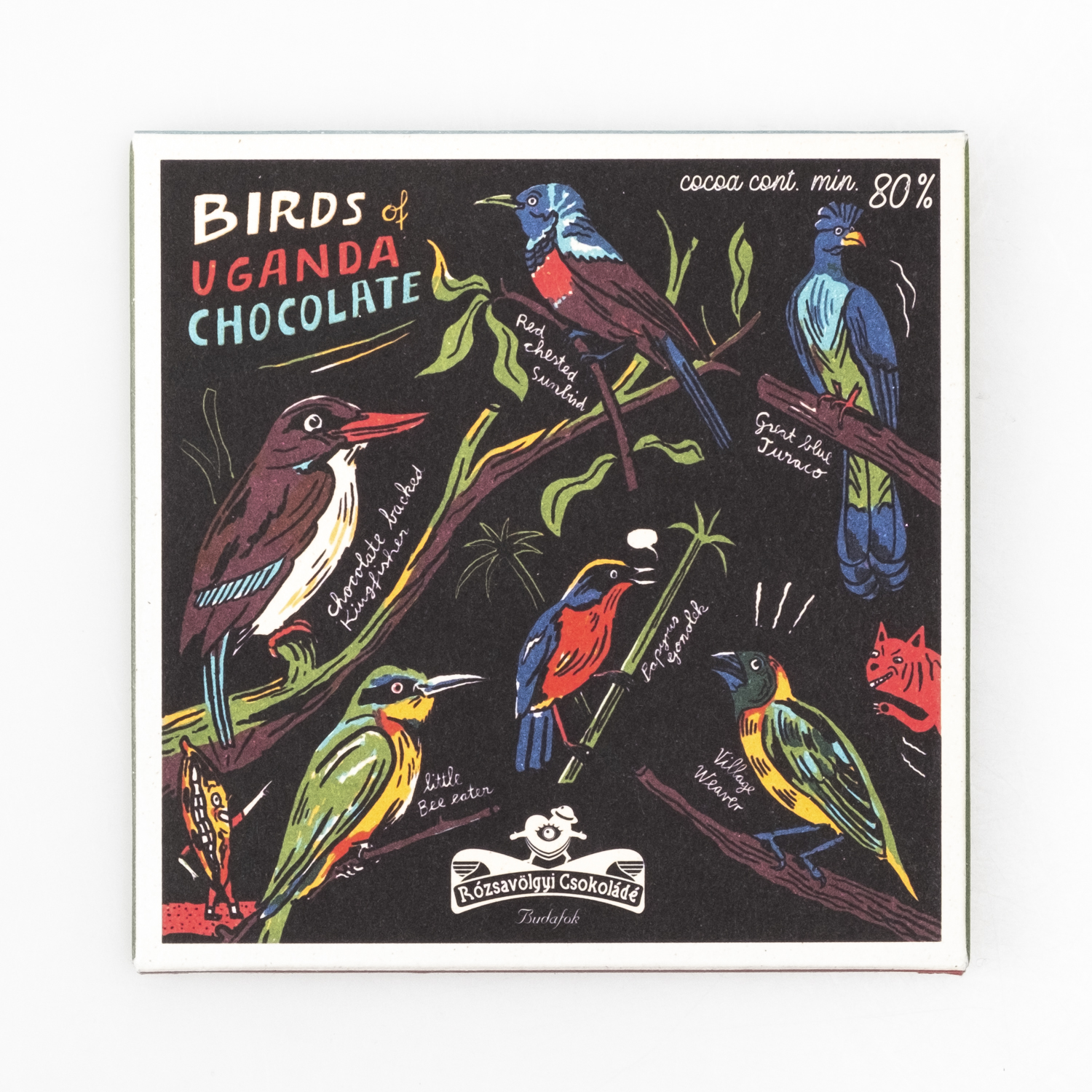 Rózsavölgyi Birds of Uganda 80%, 70g