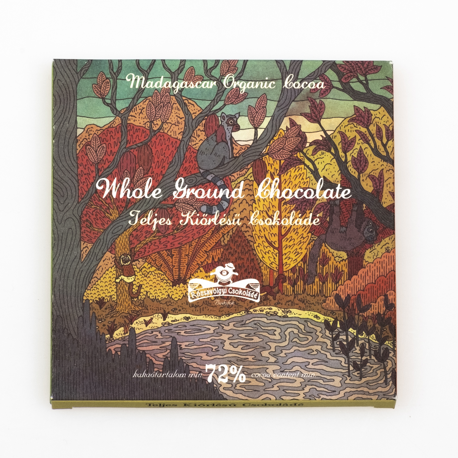 Rózsavölgyi Whole Ground Madagascar 72%, 70g