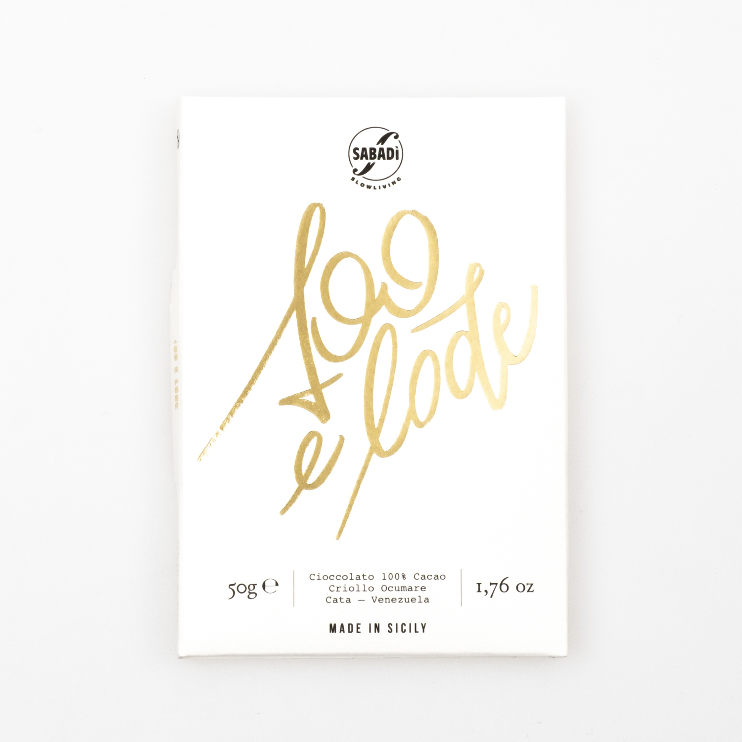 Sabadi “100 e lode” 100% organic, 50g