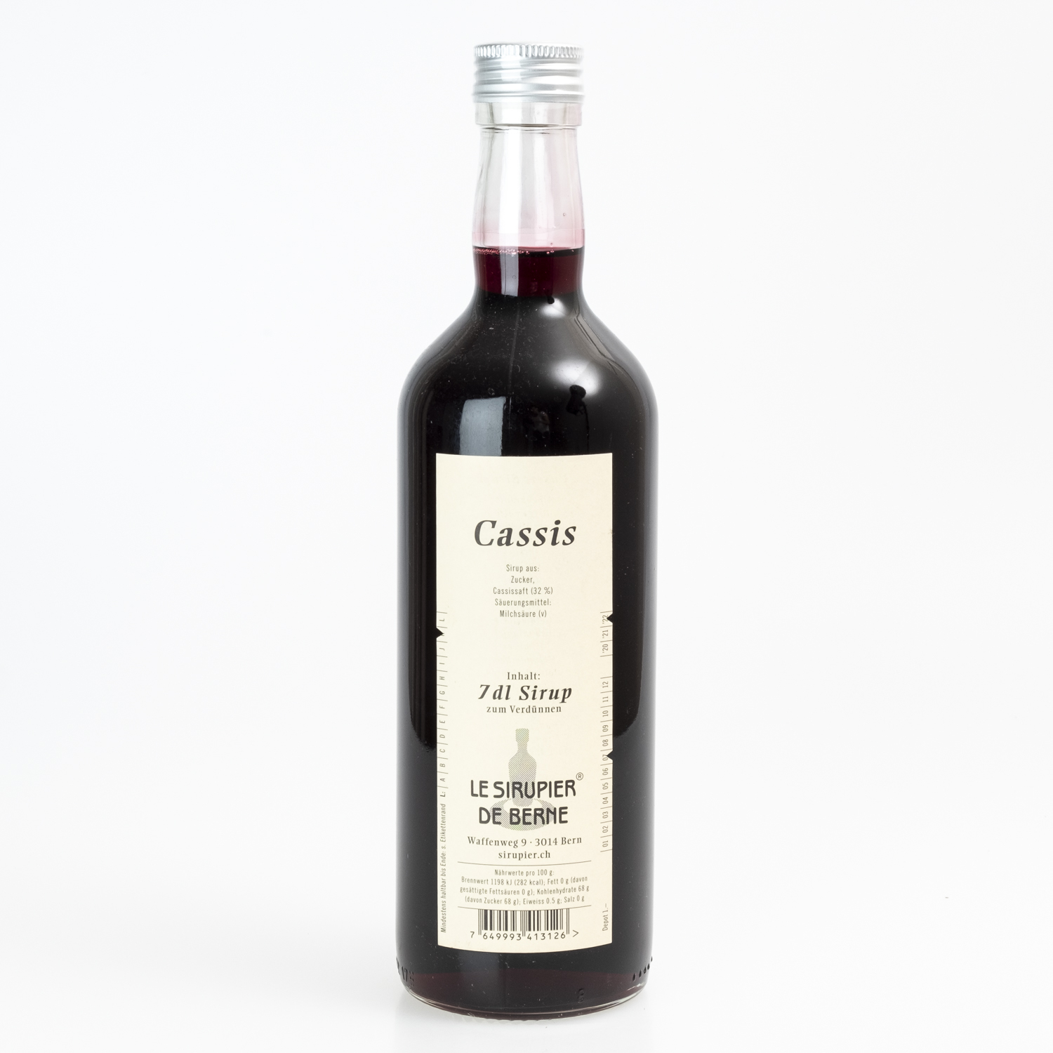 Sirup, Cassis 7dl – Bild 2