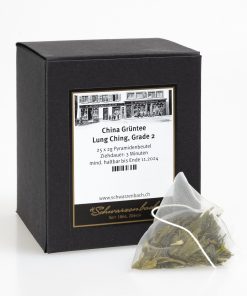 Teebeutel China Grüntee, Lung Ching Gr. 2, 25 x 2g