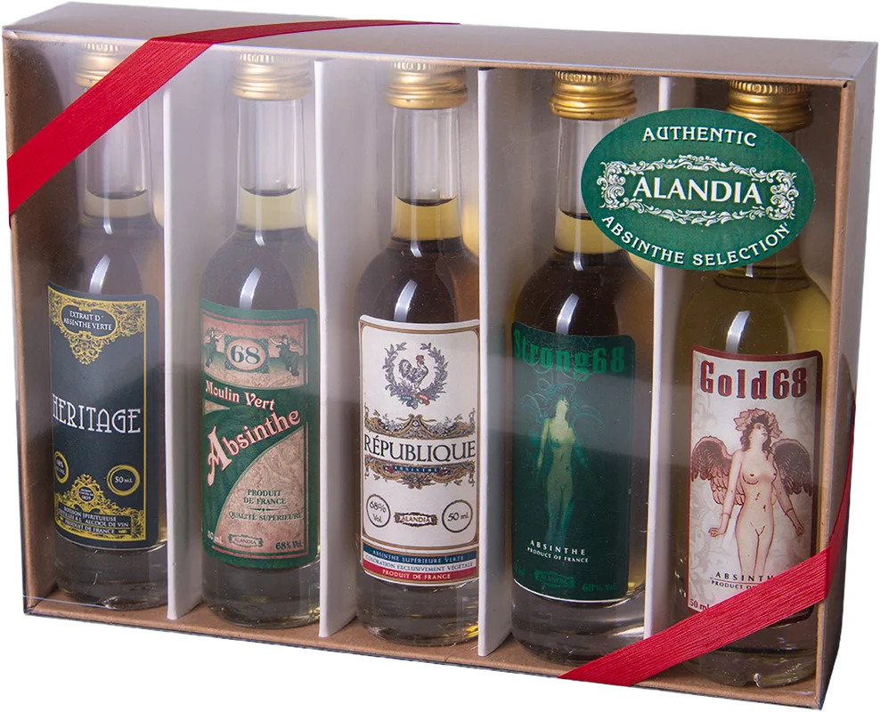 Absinth Tasting Set (5x verschiedene Absinth-Sorten)