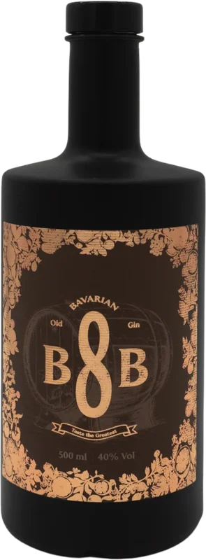 B8B Old Gin – Black Edition – Aged Gin