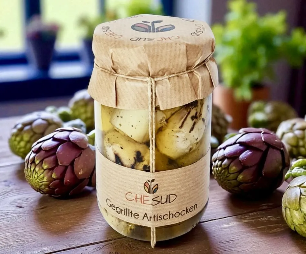 1 KG Gegrillte Artischocken Herzen in Olivenöl Extra Vergine – Bild 2