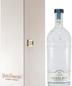 City of London Square Mile London Dry Gin mit Geschenk-Holzkiste