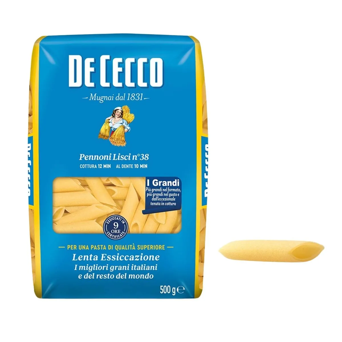 De Cecco Pennoni Lisci n° 38 500g – Bild 2