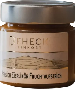 Deheck Manufaktur Pfirsich Eierlikör Aufstrich