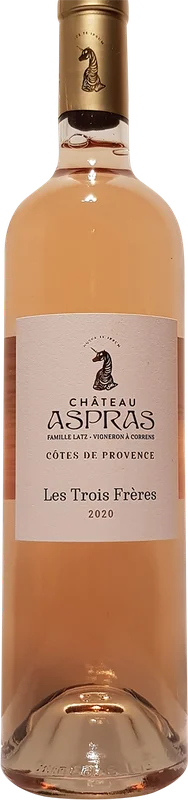 Trois Frères 2020 rosé AOP Côtes des Provence – Rosé wine cuvée – Bild 2