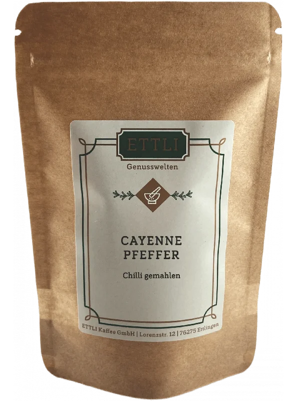 Cayenne Pfeffer Chili gemahlen